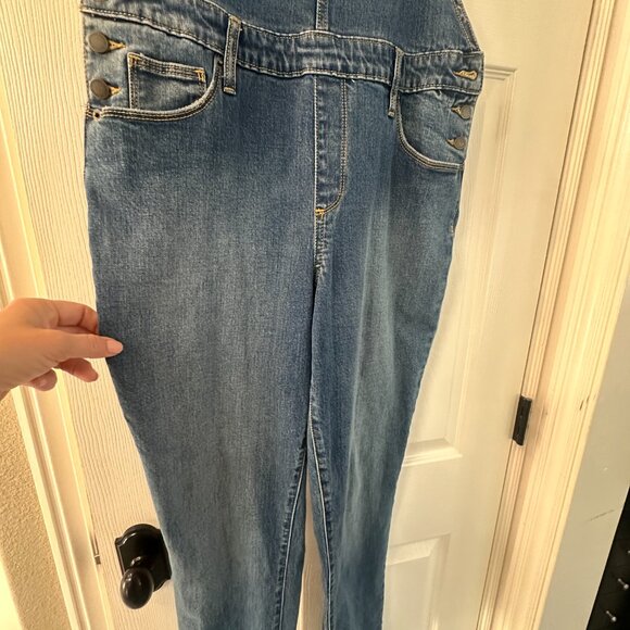 UNIVERSAL THREAD Classic Denim Overalls Jumpsuit Size 10/30 - Picture 5 of 10